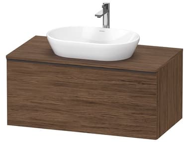 Duravit D-neo 40'' Walnut (dark) Matt Wall Mount Vanity - 1 Drawer/1 pull out compartment DURDE49480BD210000