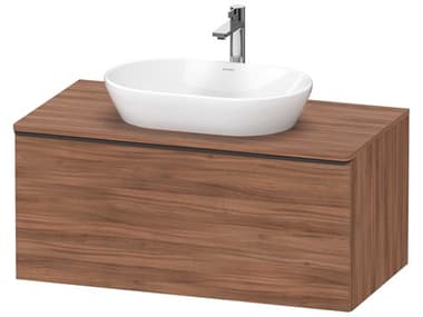 Duravit D-neo 40'' Walnut Matt Wall Mount Vanity - 1 Drawer/1 pull out compartment DURDE49480BD790000