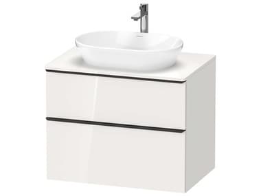 Duravit D-neo 32'' White High Gloss Wall Mount Vanity - 1 Drawer/1 pull out compartment DURDE49670BD220000