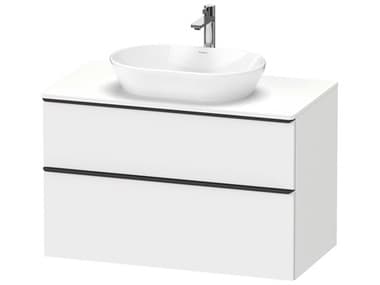 Duravit D-neo 40'' White Matt Wall Mount Vanity - 1 Drawer/1 pull out compartment DURDE49680BD180000