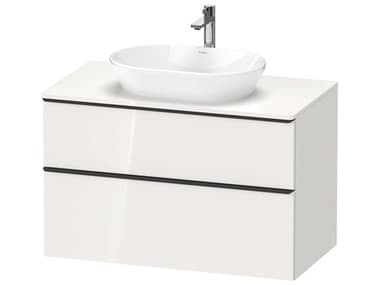 Duravit D-neo 40'' White High Gloss Wall Mount Vanity - 1 Drawer/1 pull out compartment DURDE49680BD220000