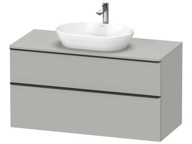 Duravit D-neo 47'' Concrete Gray Matt Wall Mount Vanity - 1 Drawer/1 pull out compartment DURDE49690BD070000