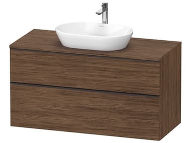 Duravit D-neo 47'' Walnut (dark) Matt Wall Mount Vanity - 1 Drawer/1 pull out compartment DURDE49690BD210000