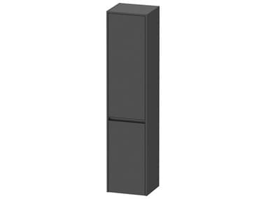 Duravit Ketho.2 16'' Graphite Matt Wall-Mounted Cabinet - Left-Hand Hinge DURK21329L49490000