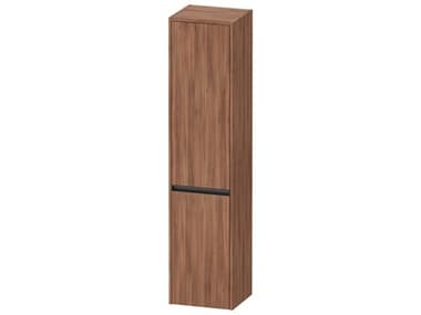 Duravit Ketho.2 16'' Walnut Matt Wall-Mounted Cabinet - Right-Hand Hinge DURK21329R79790000
