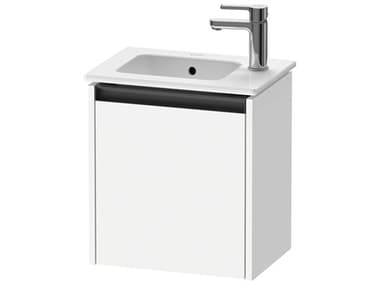 Duravit Ketho.2 16'' White Matt Wall-Mounted Vanity Unit - Left-Hand Hinge DURK25060L18180000
