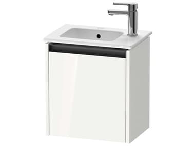 Duravit Ketho.2 16'' White High Gloss Wall-Mounted Cabinet - Left-Hand Hinge DURK25060L22220000