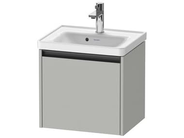 Duravit Ketho.2 item 19" Concrete Gray Matt Wall-Mounted Vanity Unit DURK25080007070000