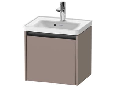 Duravit Ketho.2 item 19" Bassalt Matt Wall-Mounted Vanity Unit DURK25080043430000