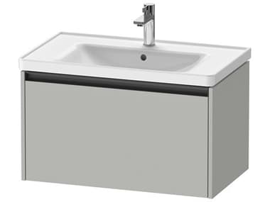Duravit Ketho.2 item 31" Concrete Gray Matt Wall-Mounted Vanity Unit DURK25083007070000