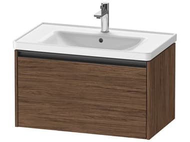 Duravit Ketho.2 item 31" Walnut (Dark) Matt Wall-Mounted Vanity Unit DURK25083021210000