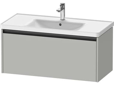 Duravit Ketho.2 item 39" Concrete Gray Matt Wall-Mounted Vanity Unit DURK25084007070000