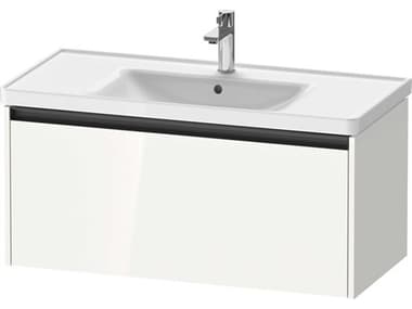 Duravit Ketho.2 item 39" White High Gloss Wall-Mounted Vanity Unit DURK25084022220000