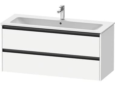 Duravit Ketho.2 item 48" Two Drawer White Matt  Wall-Mounted Vanity Unit DURK25265018180000