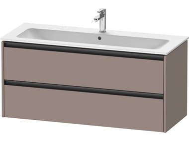 Duravit Ketho.2 item 48" Two Frawer Bassalt Matt Wall-Mounted Vanity Unit DURK25265043430000