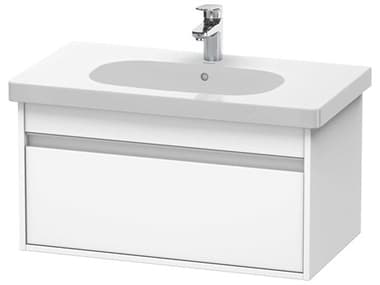 Duravit Ketho 32'' One Drawer White Matt Wall-Mounted Vanity Unit DURKT666701818