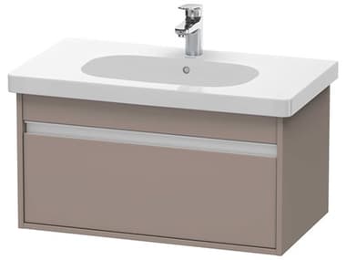 Duravit Ketho 32'' One Drawer Bassalt  Matt Wall-Mounted Vanity Unit DURKT666704343