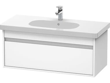 Duravit Ketho 39'' One Drawer White Matt Wall-Mounted Vanity Unit DURKT666801818