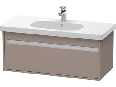 Duravit Ketho 39'' One Drawer Bassalt Matt Wall-Mounted Vanity Unit DURKT666804343