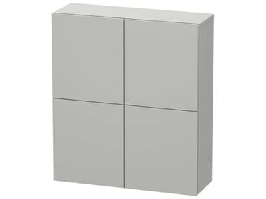 Duravit L-cube 28'' Concrete Gray Matt Wall-Mounted Cabinet DURLC116700707