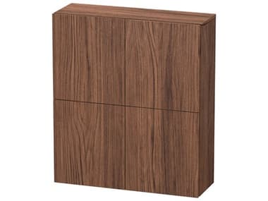 Duravit L-cube 28'' Walbnut (Dark) Matt Wall-Mounted Cabinet DURLC116702121