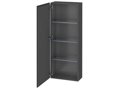 Duravit L-cube 20'' Graphite Matt Wall-Mounted Cabinet - Left-Hand Hinge DURLC1169L4949