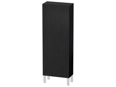 Duravit L-cube 20'' Black Oak Matt Wall-Mounted Cabinet - Right-Hand Hinge DURLC1169R1616