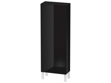 Duravit L-cube 20'' Black High Gloss Wall-Mounted Cabinet - Right-Hand Hinge DURLC1169R4040