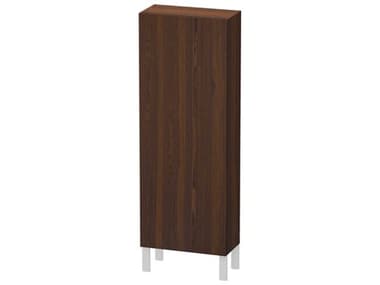 Duravit L-cube 20'' Walnut (Brushed) Matt Wall-Mounted Cabinet - Right-Hand Hinge DURLC1169R6969