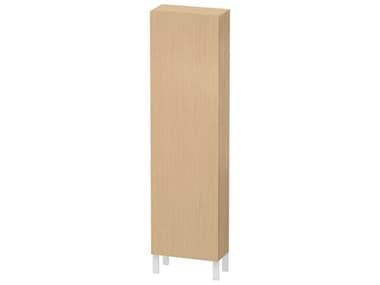 Duravit L-cube 20'' Natural Oak Matt Wall-Mounted Cabinet - Left-Hand Hinge DURLC1171L3030