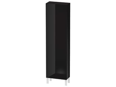 Duravit L-cube 20'' Black High Gloss Wall-Mounted Cabinet - Left-Hand Hinge DURLC1171L4040