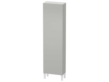 Duravit L-cube 20'' Concrete Gray Matt Wall-Mounted Cabinet - Right-Hand Hinge DURLC1171R0707