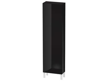 Duravit L-cube 20'' Black High Gloss Wall-Mounted Cabinet - Right-Hand Hinge DURLC1171R4040