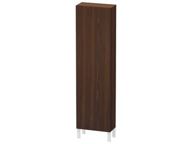Duravit L-cube 20'' Walnut (Brushed) Matt Wall-Mounted Cabinet - Right-Hand Hinge DURLC1171R6969