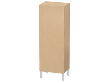 Duravit L-cube 20'' Natural Oak Matt Wall-Mounted Cabinet - Left-Hand Hinge DURLC1179L3030