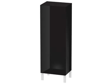 Duravit L-cube 20'' Black High Gloss Wall-Mounted Cabinet - Left-Hand Hinge DURLC1179L4040