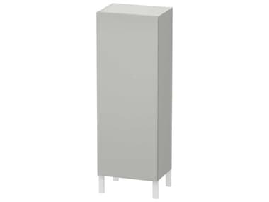 Duravit L-cube 20'' Concrete Gray Matt Wall-Mounted Cabinet - Right-Hand Hinge DURLC1179R0707