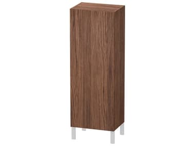 Duravit L-cube 20'' Walnut (Dark) Matt Wall-Mounted Cabinet - Right-Hand Hinge DURLC1179R2121