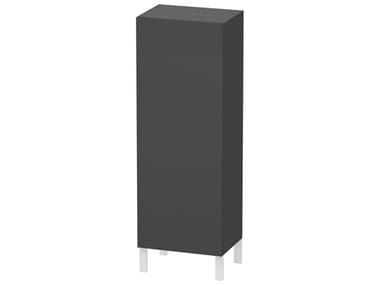 Duravit L-cube 20'' Graphite Matt Wall-Mounted Cabinet - Right-Hand Hinge DURLC1179R4949