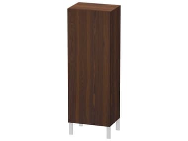 Duravit L-cube 20'' Walnut (Brushed) Matt Wall-Mounted Cabinet - Right-Hand Hinge DURLC1179R6969