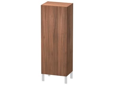 Duravit L-cube 20'' Walnut Matt Wall-Mounted Cabinet - Right-Hand Hinge DURLC1179R7979