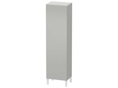 Duravit L-cube 20'' Concrete Gray Matt Wall-Mounted Cabinet - Left-Hand Hinge DURLC1181L0707