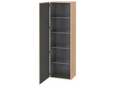 Duravit L-cube 20'' Natural Oak Matt Wall-Mounted Cabinet - Left-Hand Hinge DURLC1181L3030