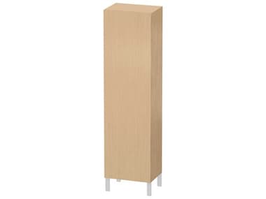 Duravit L-cube 20'' Natural Oak Matt Wall-Mounted Cabinet - Right-Hand Hinge DURLC1181R3030