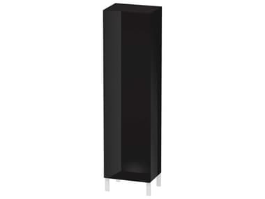 Duravit L-cube 20'' Black High Gloss Wall-Mounted Cabinet - Right-Hand Hinge DURLC1181R4040