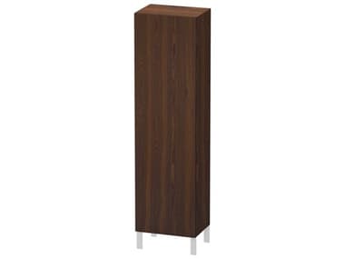 Duravit L-cube 20'' Walnut (Brushed) Matt Wall-Mounted Cabinet - Right-Hand Hinge DURLC1181R6969