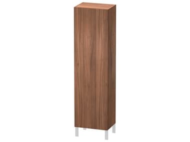 Duravit L-cube 20'' Walnut Matt Wall-Mounted Cabinet - Right-Hand Hinge DURLC1181R7979