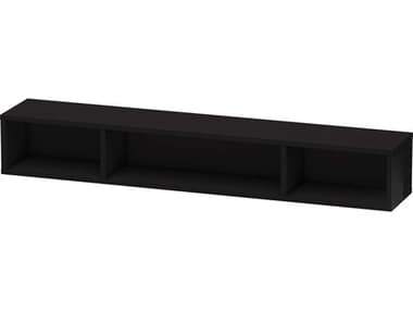 Duravit L-cube 32'' Black High Gloss Open Accent DURLC120004040