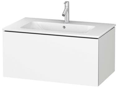Duravit L-cube 32'' White Matt Wall-Mounted Vanity Unit DURLC614101818