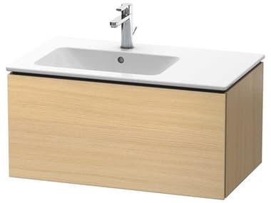 Duravit L-cube 32'' Mediterranean Oak Matt Wall-Mounted Vanity Unit DURLC614107171
